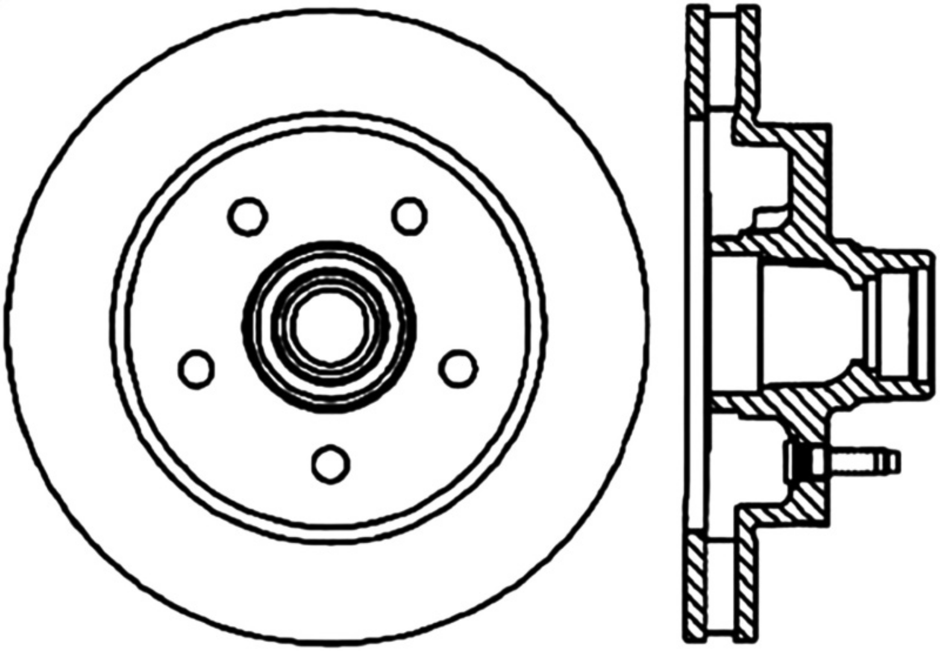 Picture of StopTech Slotted & Drilled Sport Brake Rotor