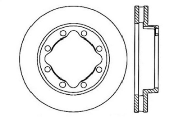 Picture of StopTech Slotted & Drilled Sport Brake Rotor