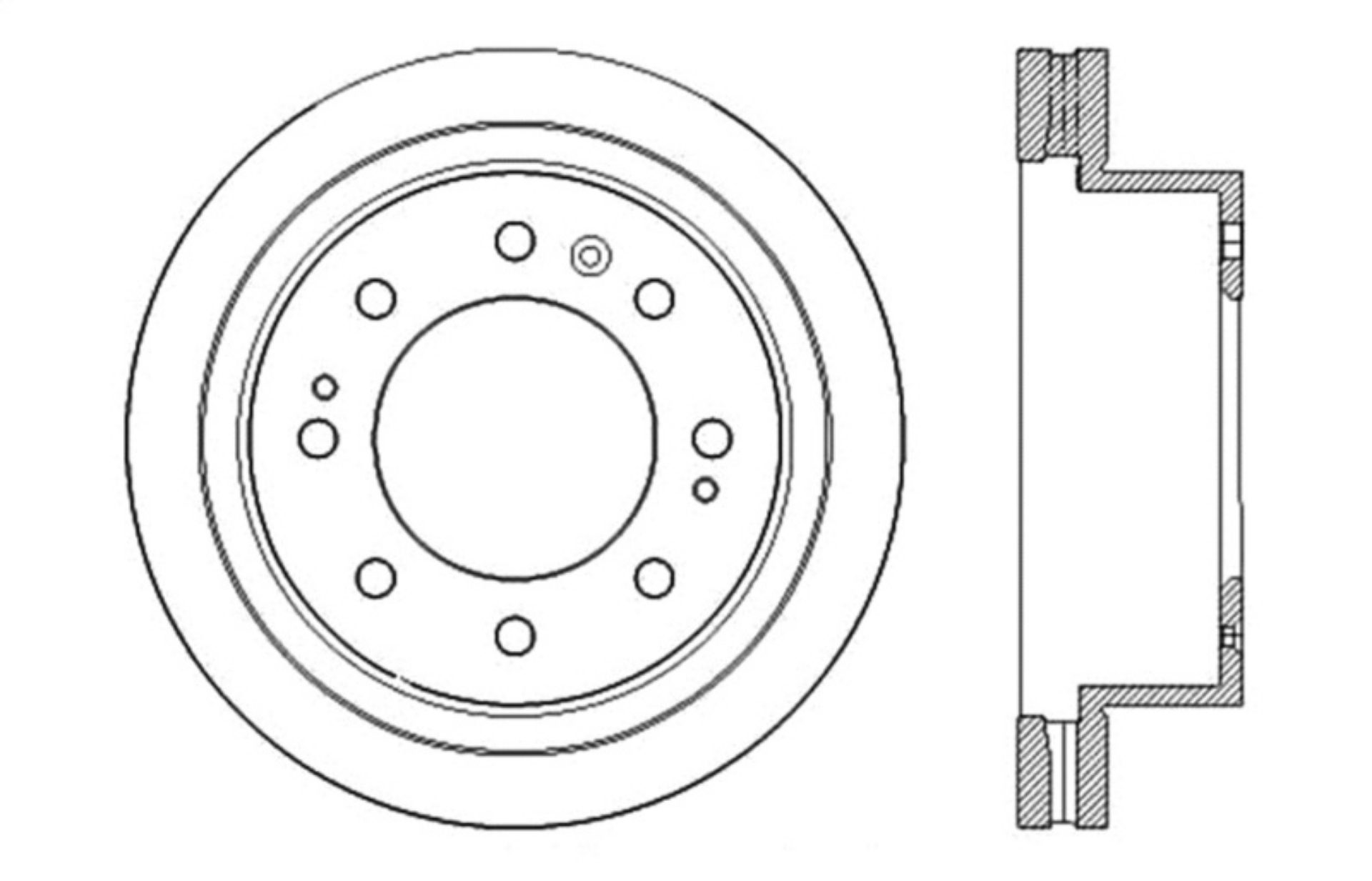 Picture of StopTech Slotted & Drilled Sport Brake Rotor