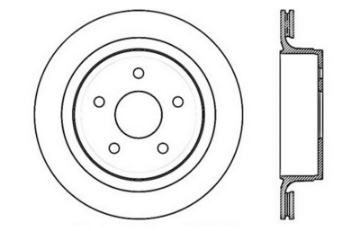 Picture of StopTech Slotted & Drilled Sport Brake Rotor