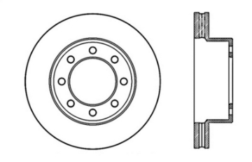 Picture of StopTech Slotted & Drilled Sport Brake Rotor