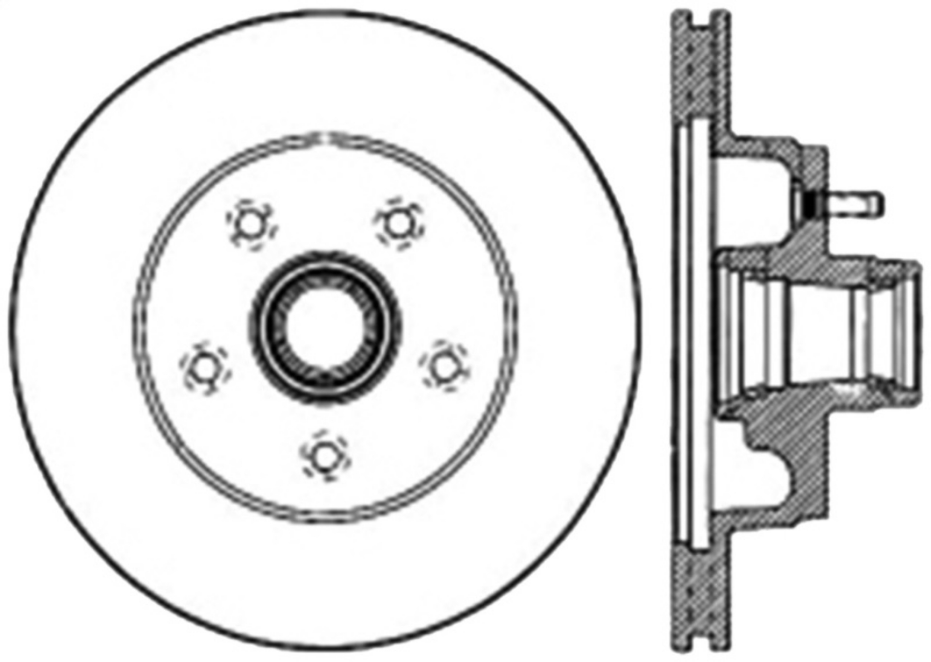 Picture of StopTech Slotted & Drilled Sport Brake Rotor