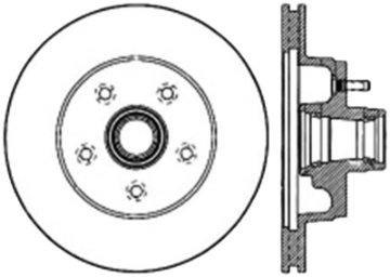 Picture of StopTech Slotted & Drilled Sport Brake Rotor