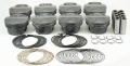 Picture of Mahle MS Piston Set SBF 304ci 3-640in Bore 3-65in Stroke 5-933in Rod -866 Pin 3cc 11-3 CR Set of 8