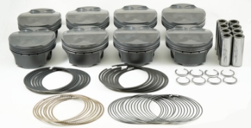 Picture of Mahle MS Piston Set SBF 304ci 3-640in Bore 3-65in Stroke 5-933in Rod -866 Pin 3cc 11-3 CR Set of 8