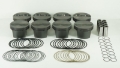 Picture of Mahle MS Piston Set SBC 358ci 4-030in Bore 3-5in Stroke 5-7in Rod -927 Pin -8cc 12-0 CR Set of 8