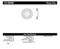 Picture of StopTech Drilled Sport Brake Rotor 11-17 Jeep Grand Cherokee Excluding SRT8