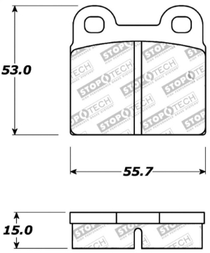 Picture of StopTech Performance Brake Pads