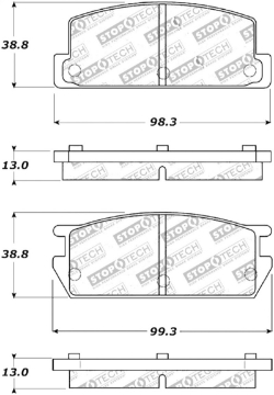 Picture of StopTech Performance Brake Pads