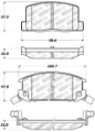 Picture of StopTech Performance Brake Pads