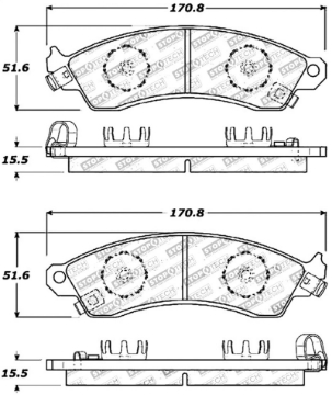 Picture of StopTech Performance Brake Pads