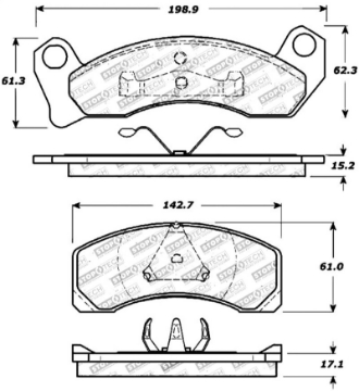 Picture of StopTech Performance Brake Pads