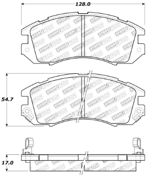 Picture of StopTech Performance Brake Pads
