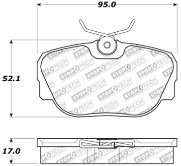 Picture of StopTech Performance Brake Pads