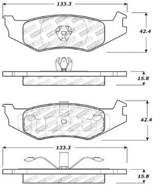 Picture of StopTech Performance Brake Pads