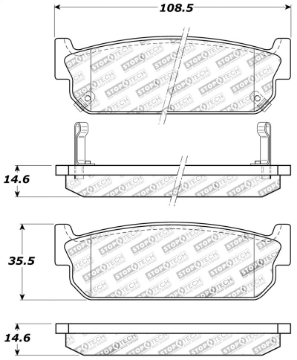 Picture of StopTech Performance Brake Pads