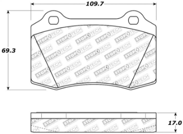 Picture of StopTech Performance Brake Pads