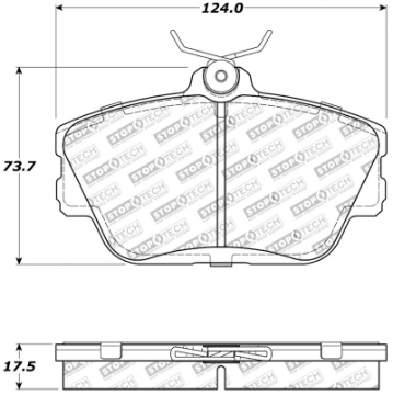 Picture of StopTech Performance Brake Pads