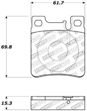 Picture of StopTech Performance Brake Pads