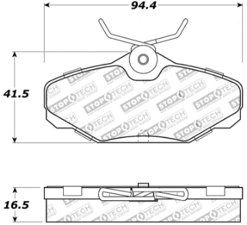 Picture of StopTech Performance Brake Pads