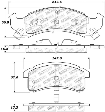 Picture of StopTech Performance Brake Pads