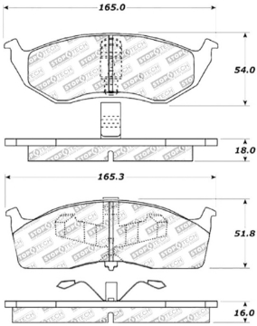 Picture of StopTech Performance Brake Pads