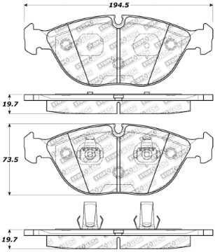 Picture of StopTech Performance Brake Pads