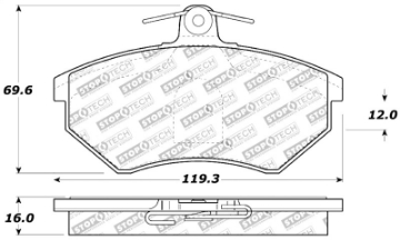 Picture of StopTech Performance Brake Pads
