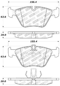 Picture of StopTech Performance Brake Pads