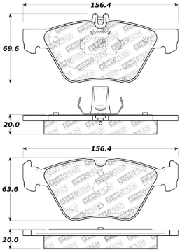 Picture of StopTech Performance Brake Pads