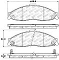 Picture of StopTech Performance Brake Pads