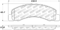 Picture of StopTech Performance Brake Pads