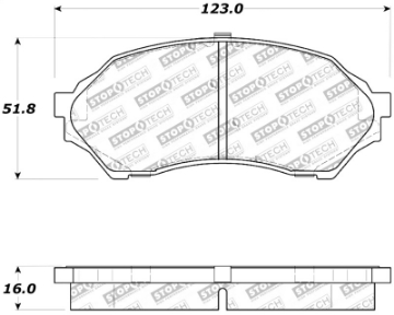 Picture of StopTech Performance Brake Pads