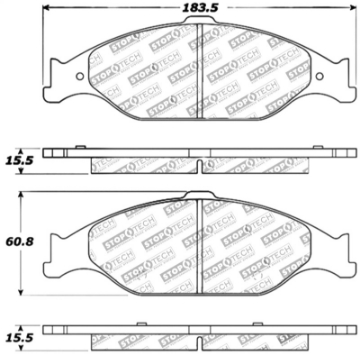 Picture of StopTech Performance Brake Pads