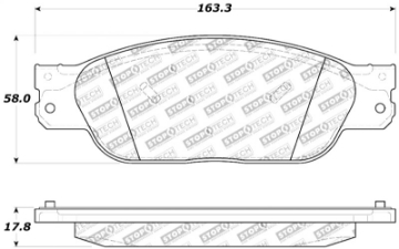 Picture of StopTech Performance Brake Pads