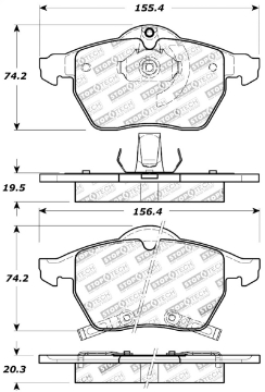 Picture of StopTech Performance Brake Pads