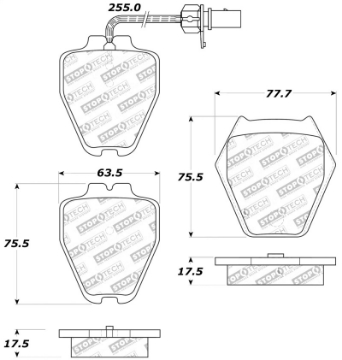 Picture of StopTech Performance Brake Pads