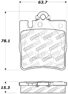 Picture of StopTech Performance Brake Pads