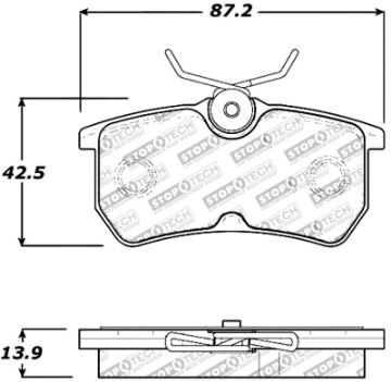 Picture of StopTech Performance Brake Pads