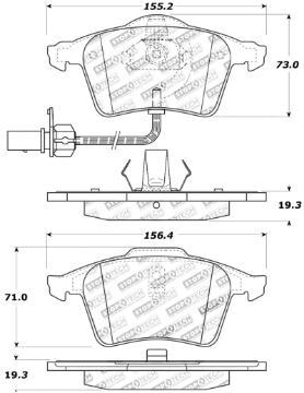 Picture of StopTech Performance Brake Pads