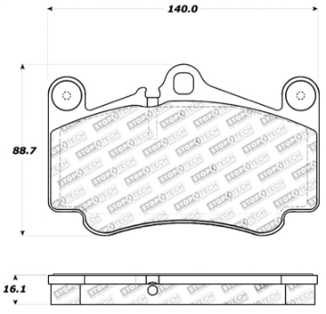 Picture of StopTech Performance Brake Pads