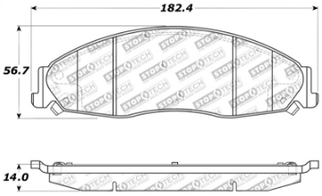 Picture of StopTech Performance Brake Pads