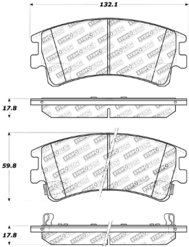 Picture of StopTech Performance Brake Pads