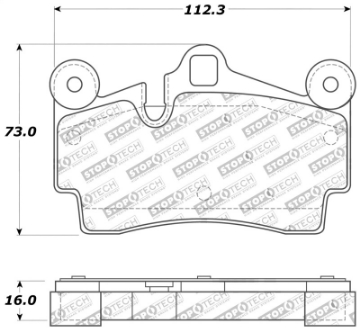 Picture of StopTech Performance Brake Pads