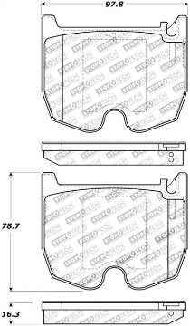 Picture of StopTech Performance Brake Pads