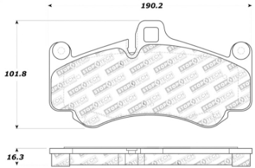 Picture of StopTech Performance Brake Pads