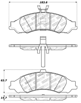 Picture of StopTech Performance Brake Pads