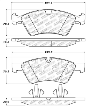 Picture of StopTech Performance Brake Pads