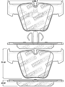Picture of StopTech Performance Brake Pads