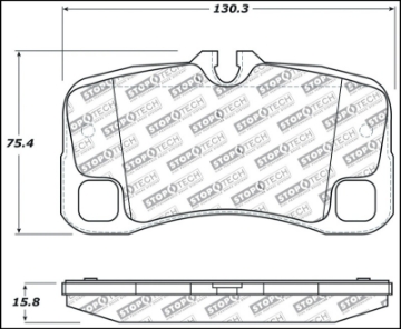 Picture of StopTech Performance Brake Pads
